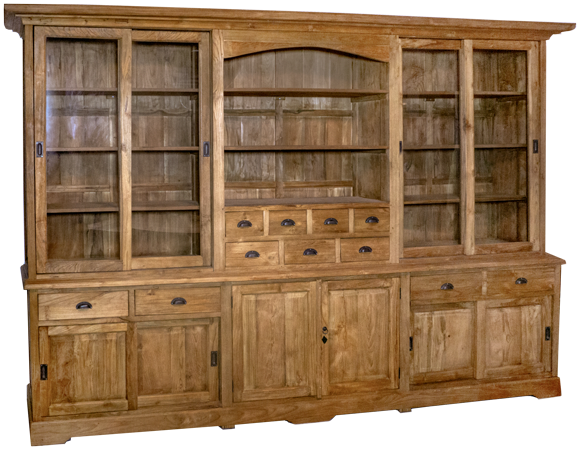 Große Anrichte Buffet Schrankvitrine