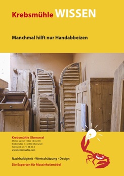 Manchmal hilft nur Handabbeizen