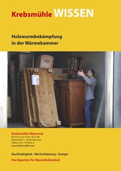 Holzwurmbekämpfung in der Wärmekammer