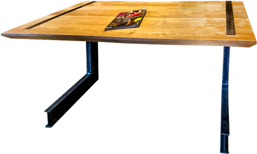 Schreibtisch Steel 2XT mit schwendem T-Fuss